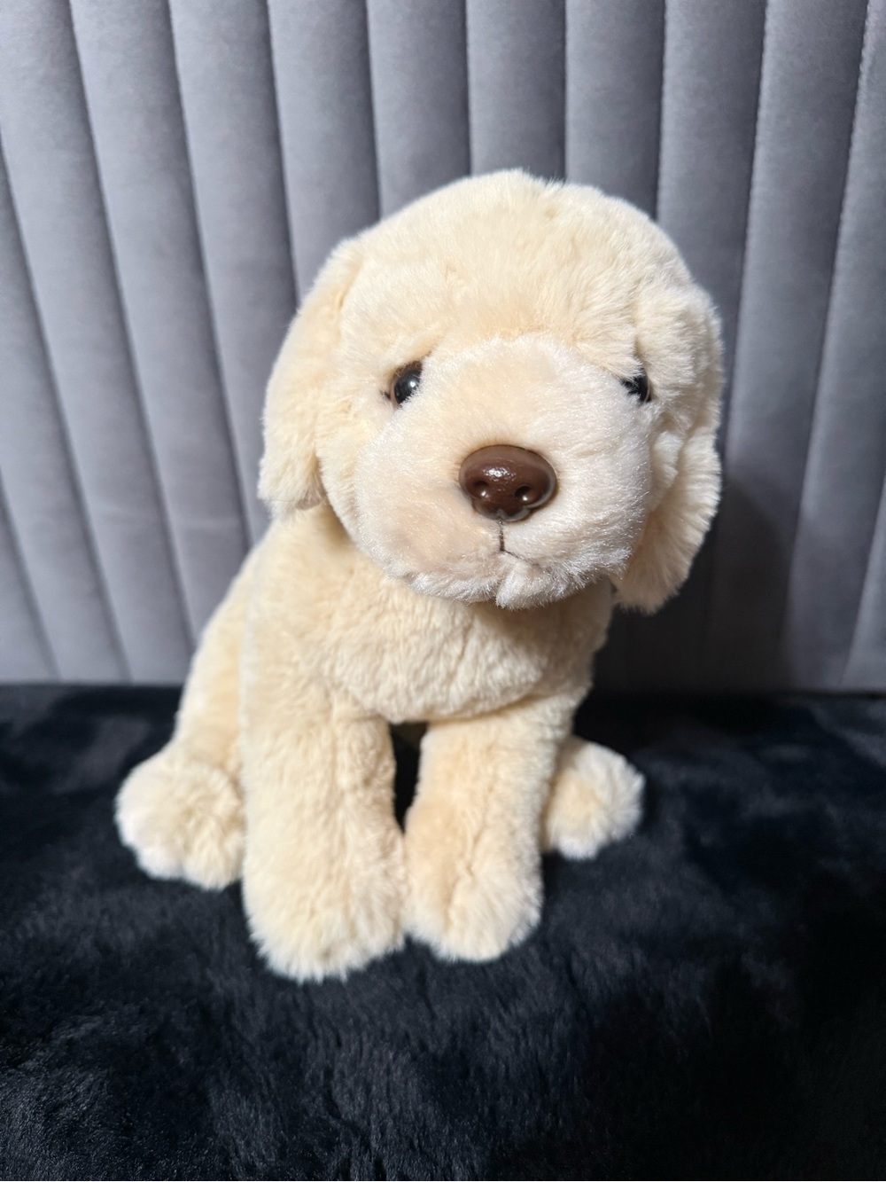 Hugs & Cuddles Yellow Labrador Retriever Puppy Dog Plush Stuffed Animal 10”